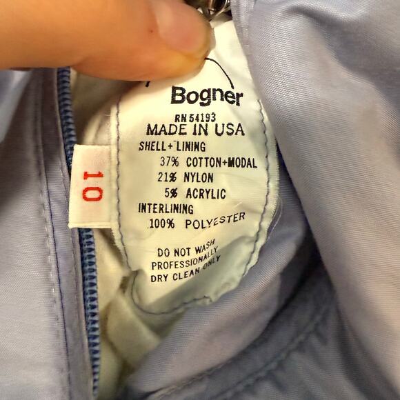 Bogner Women's Vintage Insulated Vest Light Purple 10 90s Retro - Picture 5 of 8
